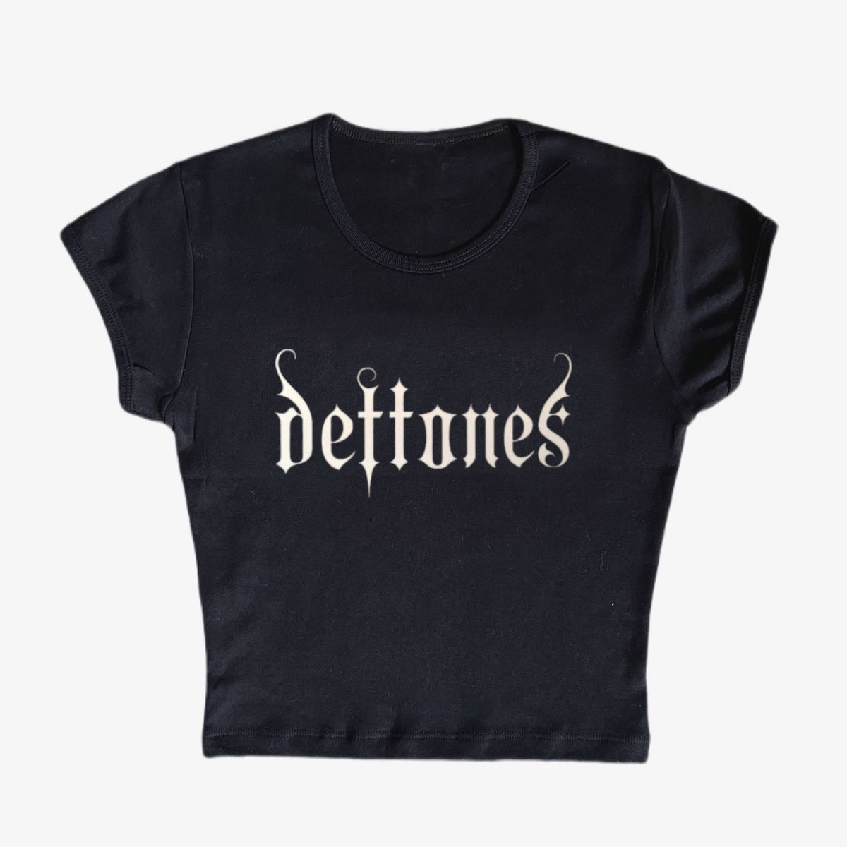 deftones baby tee