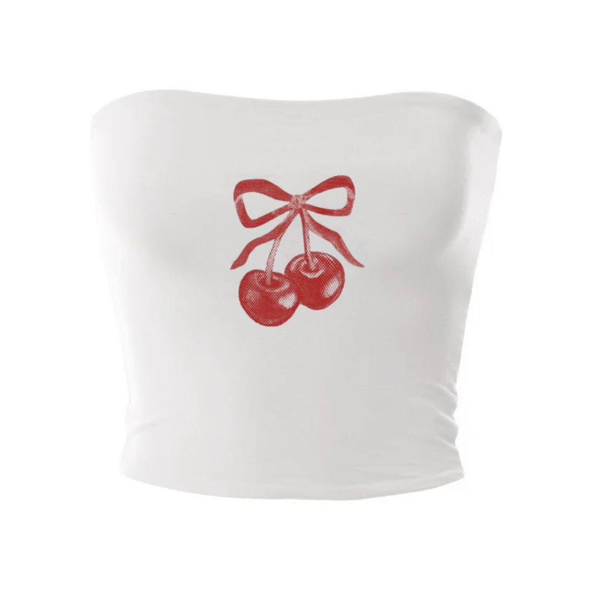 cherry tube top