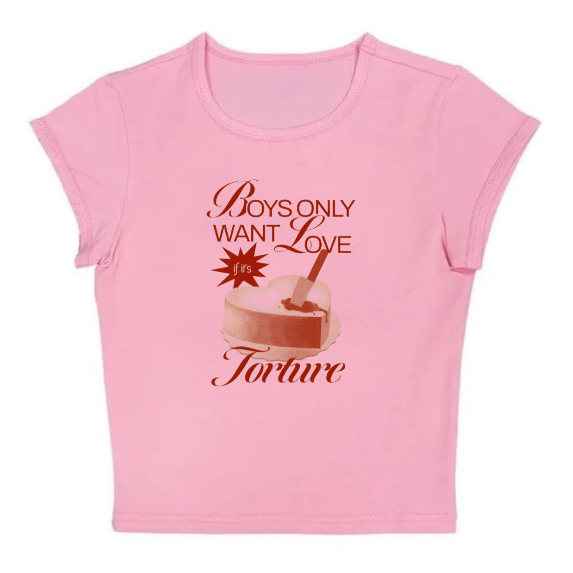 blank space baby tee