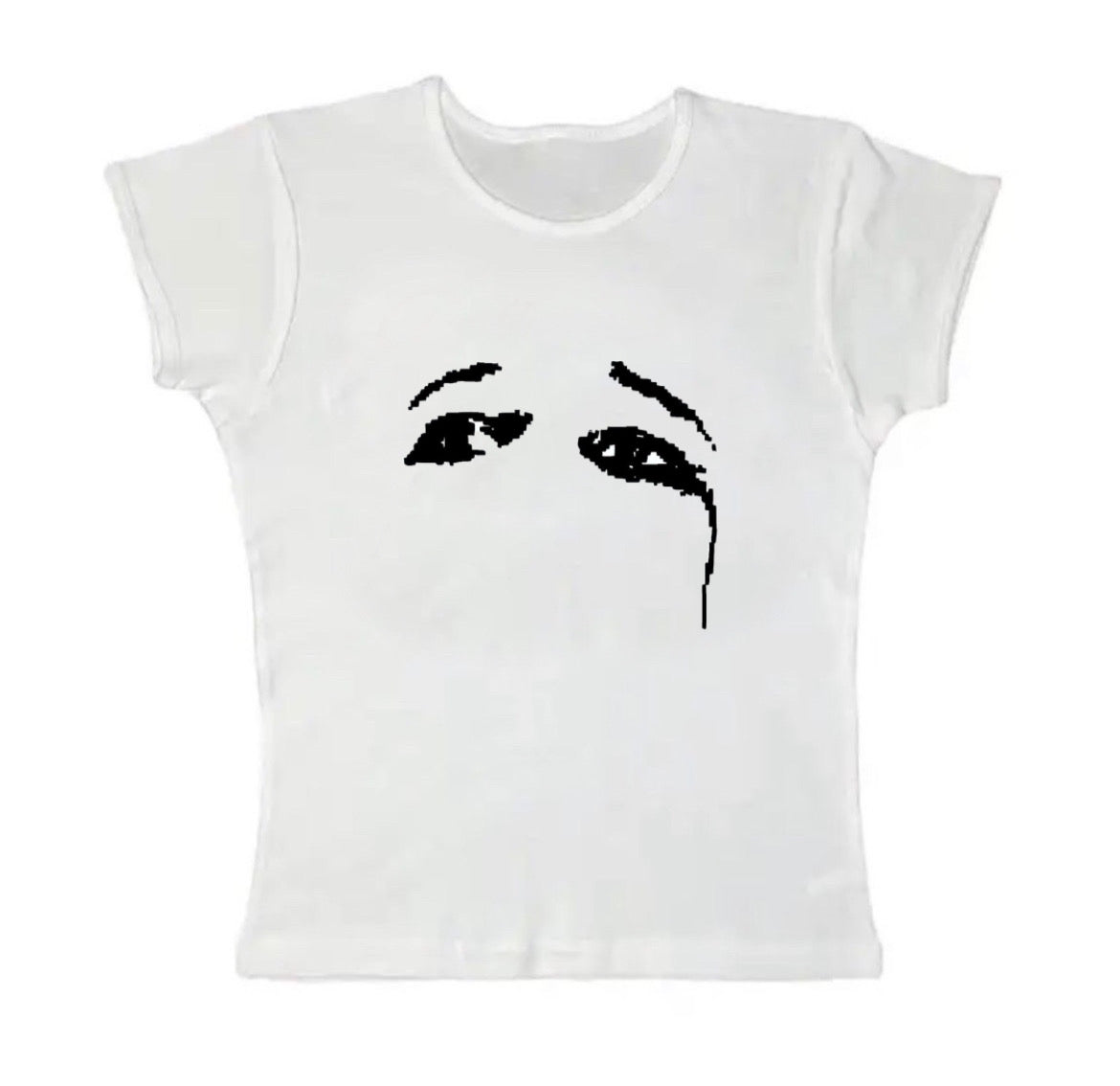 deftones eye baby tee
