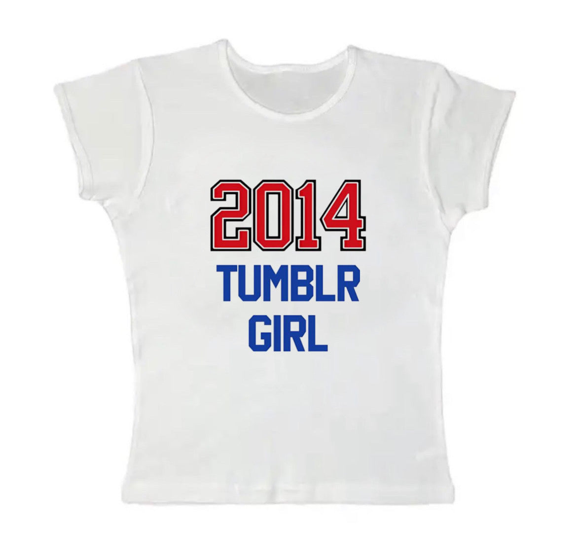 2014 tumblr girl baby tee