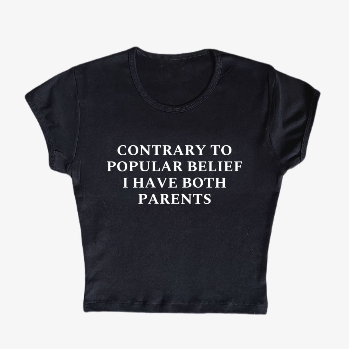 i have both parents baby tee