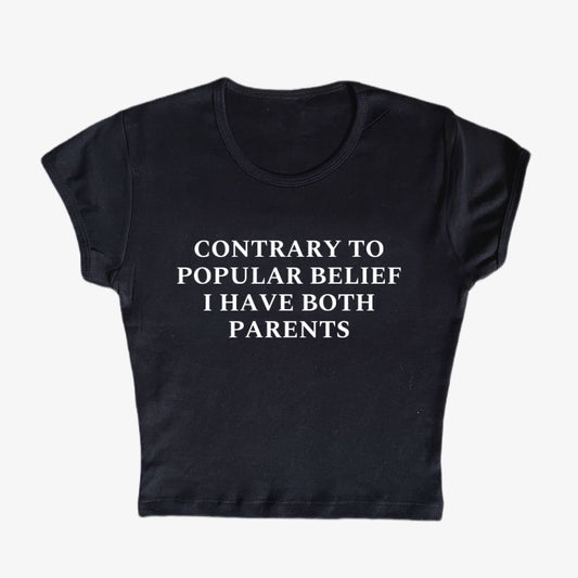 i have both parents baby tee