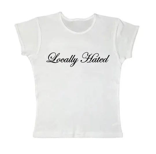 locally hated baby tee