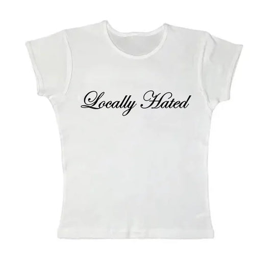 locally hated baby tee