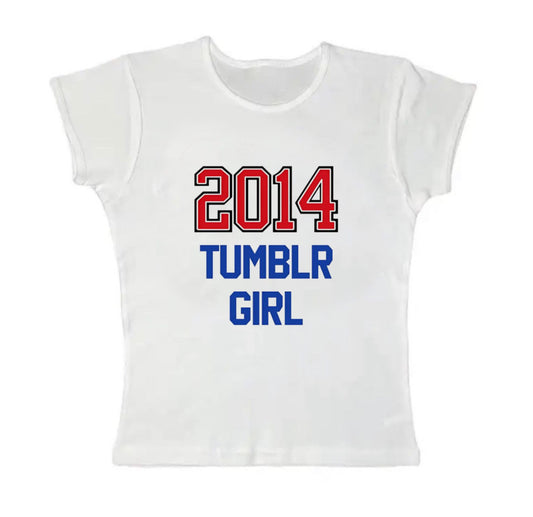 2014 tumblr girl baby tee