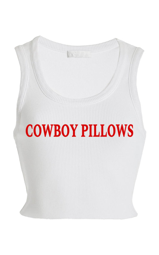 cowboy pillows tank top