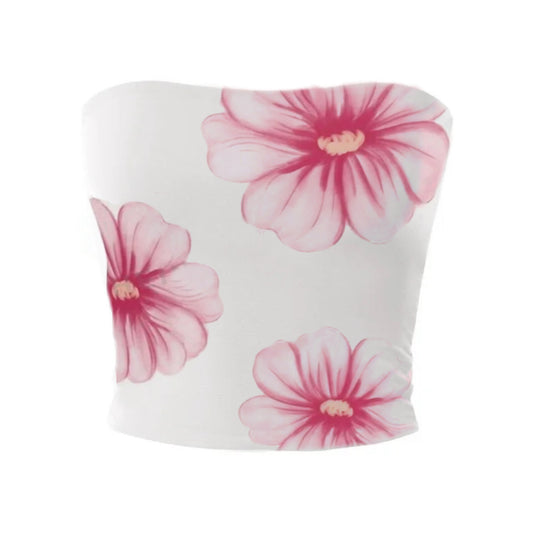 flower tube top