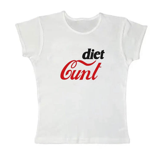 diet cunt baby tee
