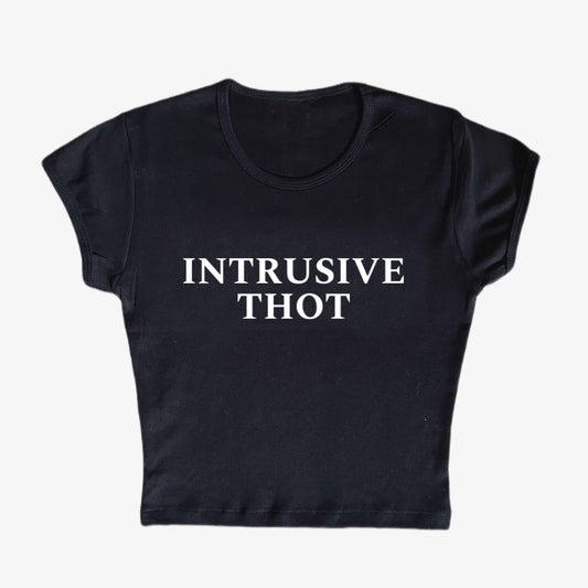 intrusive thot baby tee